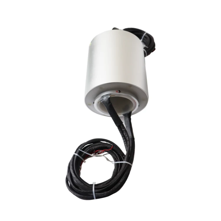 DHK080-38 standard precision conductive through hole slip ring hole diameter 80mm 38channels — through bore slip rings manufactured by INGIANT