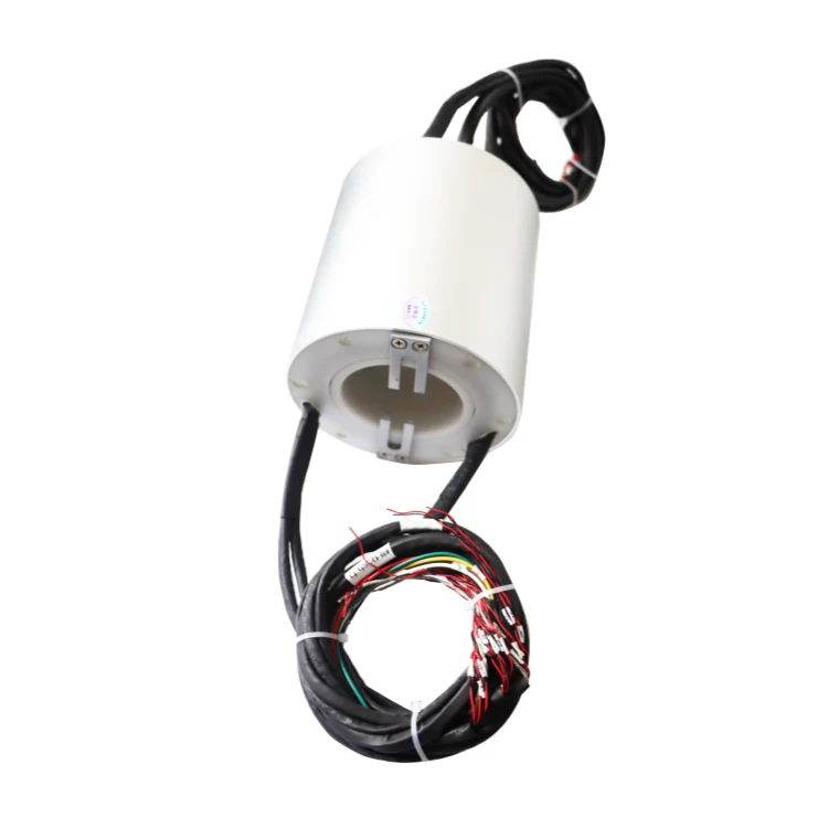 DHK080-38 standard precision conductive through hole slip ring hole diameter 80mm 38channels, view 3