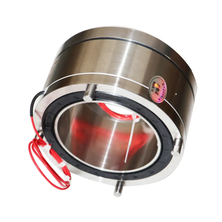 DHK080F-1-10A Hole diameter 80mm high precision hollow shaft waterproof slip ring 1 channel 10A, view 2