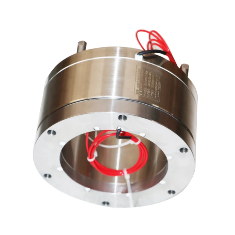 DHK080F-1-10A Hole diameter 80mm high precision hollow shaft waterproof slip ring 1 channel 10A — through bore slip rings manufactured by INGIANT