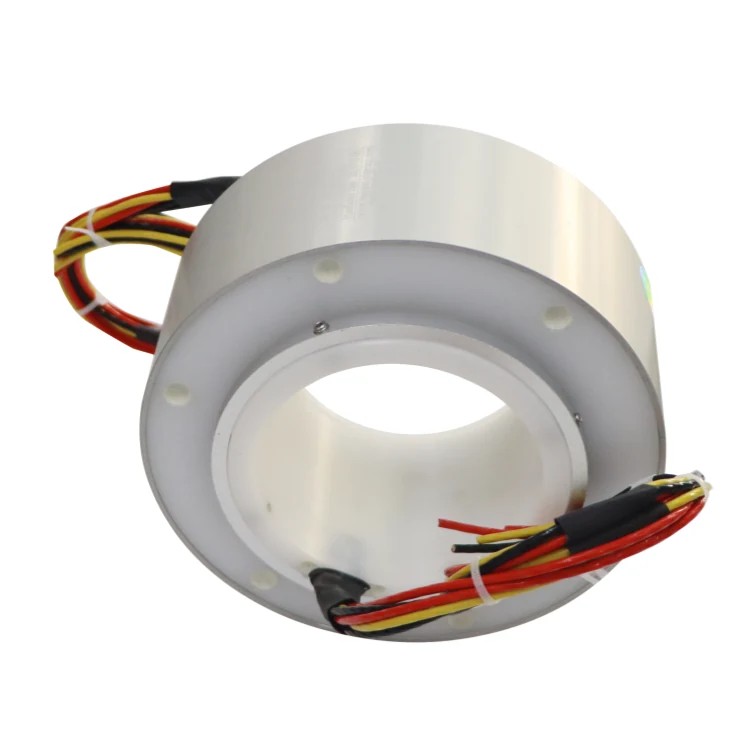 DHK100-6-20A Standard through bore slip ring series hole diameter 100mm 6 channels 20A, view 3
