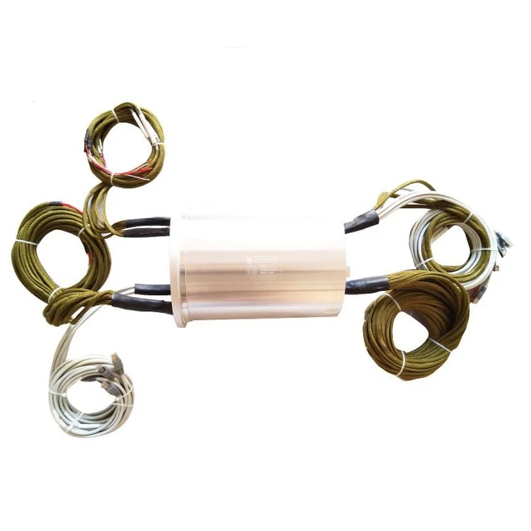 DHK101-76 through bore slip rings 101mm 76 channels for automatic detection equipment, view 3