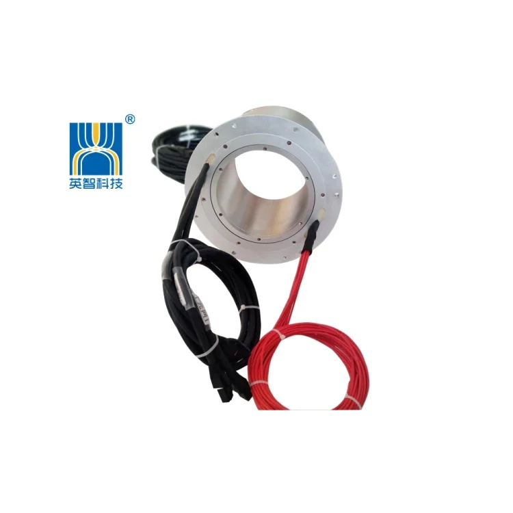 DHK135-38 high quality through hole slip ring ID135mm 38 circuits, view 2