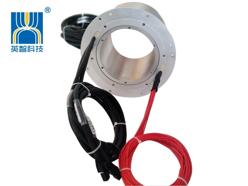 DHK135-38 high quality through hole slip ring ID135mm 38 circuits — through bore slip rings manufactured by INGIANT