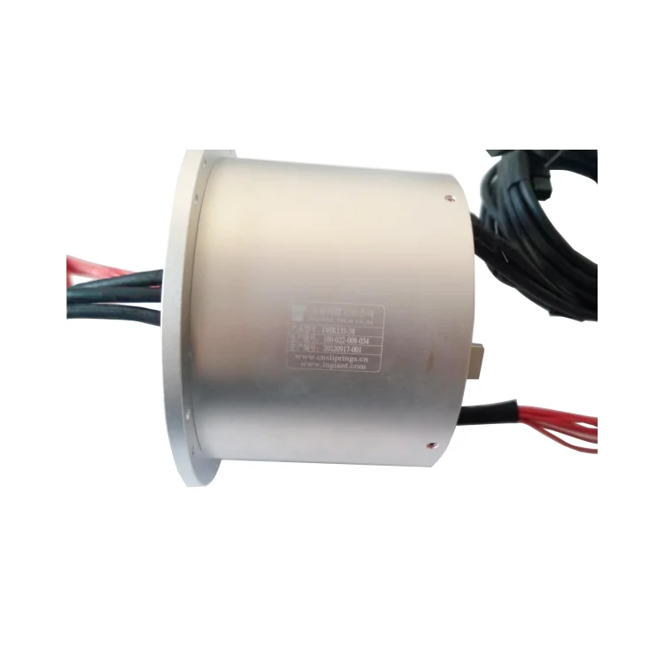 DHK135-38 high quality through hole slip ring ID135mm 38 circuits, view 3