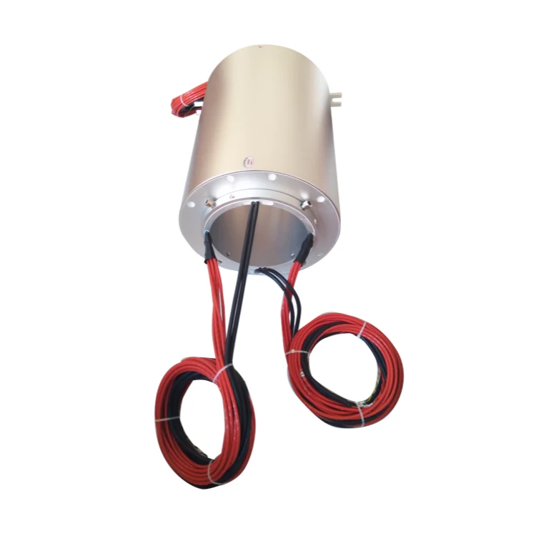 DHK150-33 through hole slip ring inner diameter 150mm with 33 channels power and signal for automatic filling machine, view 3