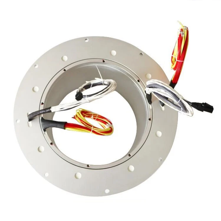 DHK260-25 Low Temp Application Through Bore Slip Ring 25channels hole diameter 260mm — through bore slip rings manufactured by INGIANT