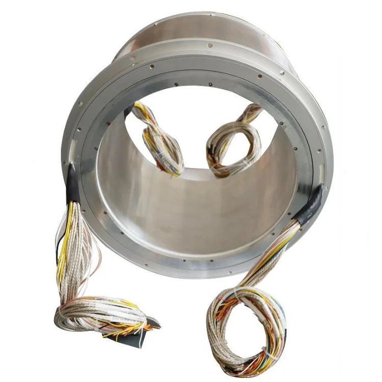 DHK310-78 large hole310mm hollow shaft slip rings with high-quality bearing technology, view 3