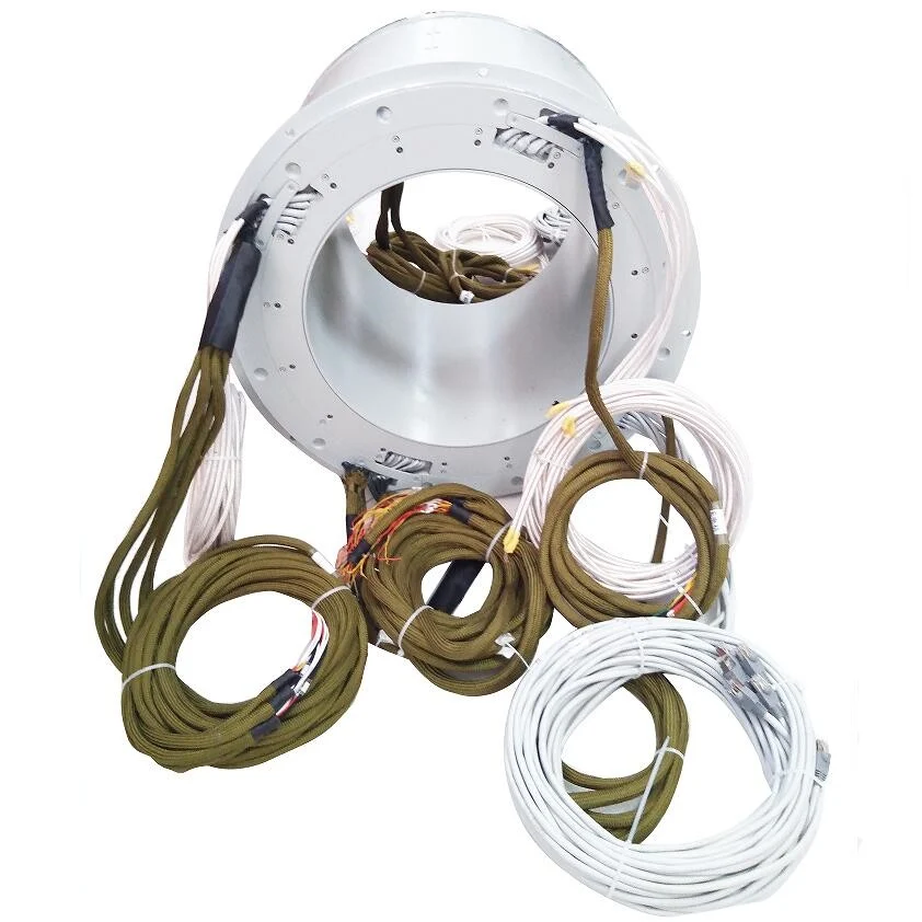DHK320-162 super large bore through hole slip ring hole diameter 320mm162channels, view 2
