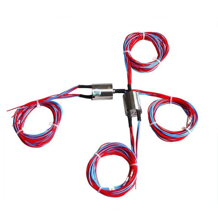 DHS020-13 enclosed miniature slip rings for drone, view 3