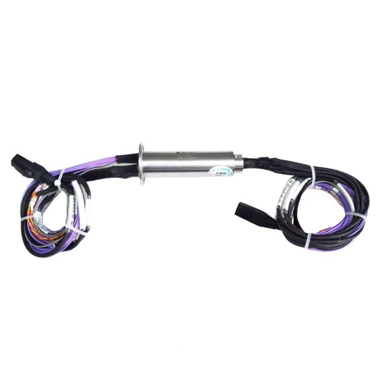 DHS027-41miniature solid shaft slip ring for use in space-critical applications, view 2