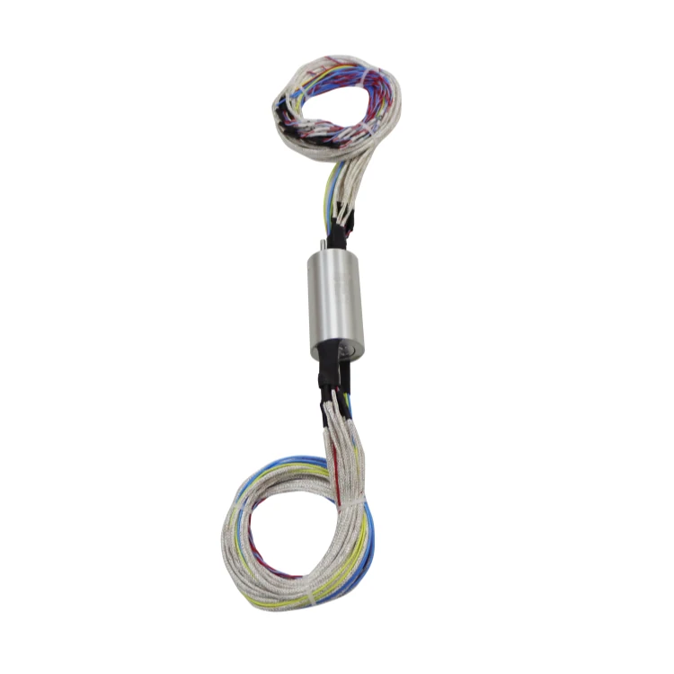 DHS028-30 HD-SDI slip ring Loss-free transmission diameter 28mm 30channels, view 2