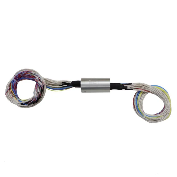 DHS028-30 HD-SDI slip ring Loss-free transmission diameter 28mm 30channels, view 3