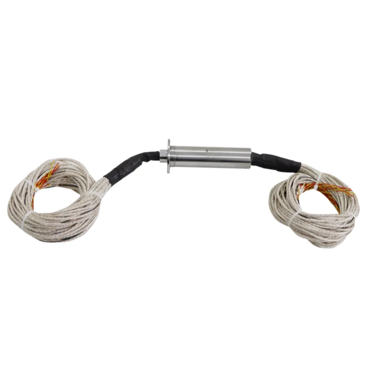 DHS028-51 Industrial bus slip ring 28mm 51channels transmits sensor signal, view 3