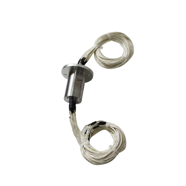 DHS035-20-3A High precision solid shaft single axis turntable slip ring 20 channels 3A, view 2