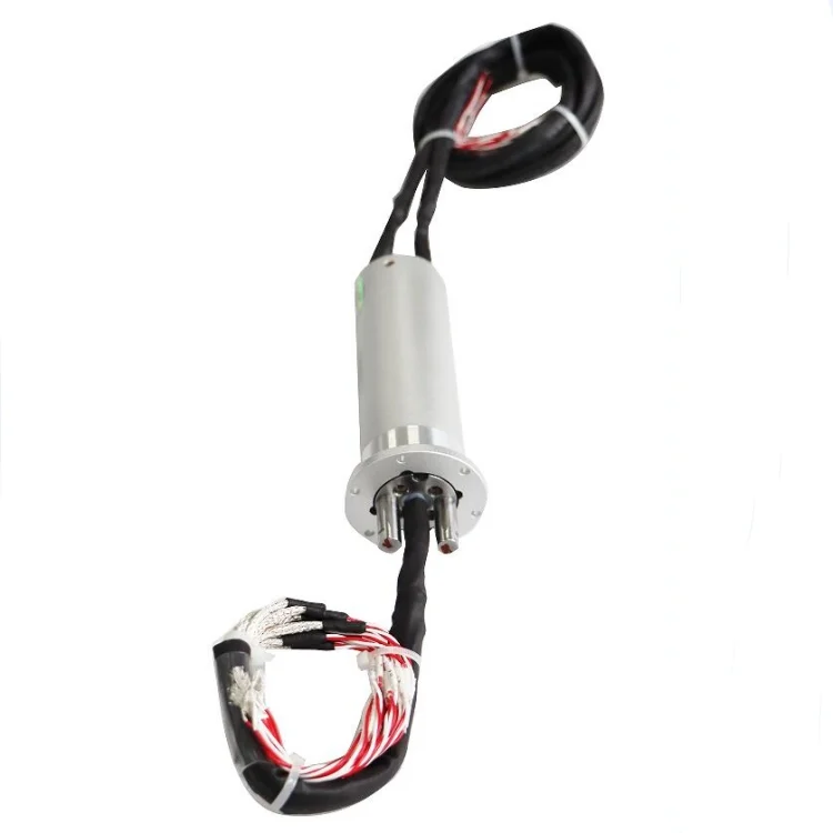 DHS038-23 compact slip rings with outer diameter 38mm for power and signal transmission — capsulated slip rings manufactured by INGIANT