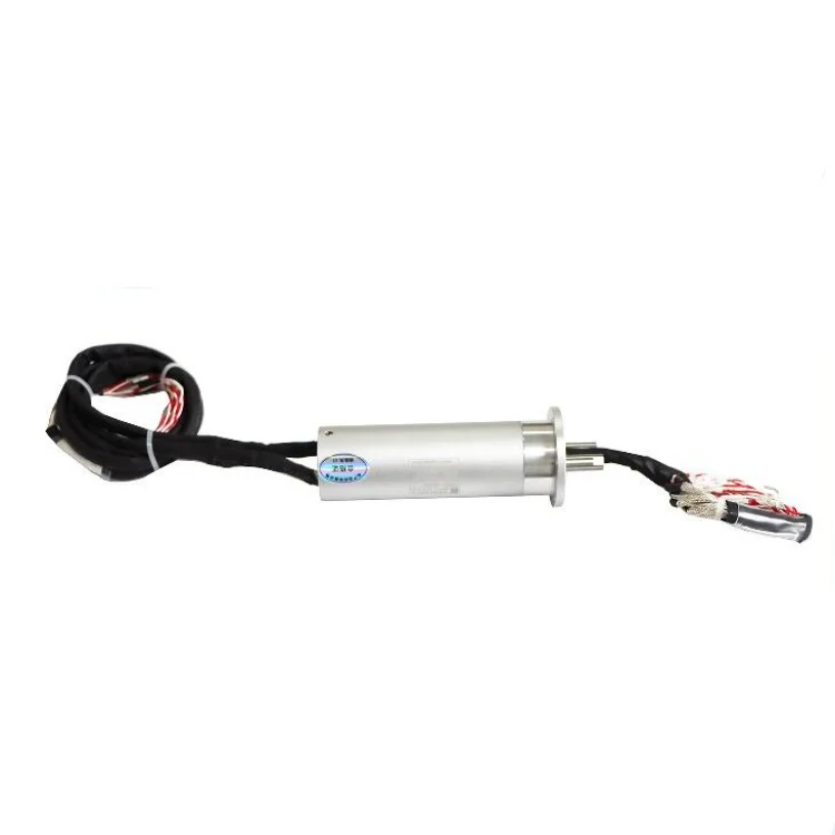 DHS038-23 compact slip rings with outer diameter 38mm for power and signal transmission, view 3
