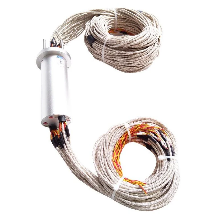 DHS042-40-3A capsulated slip ring 40 channels 3A diameter 42mm, view 2