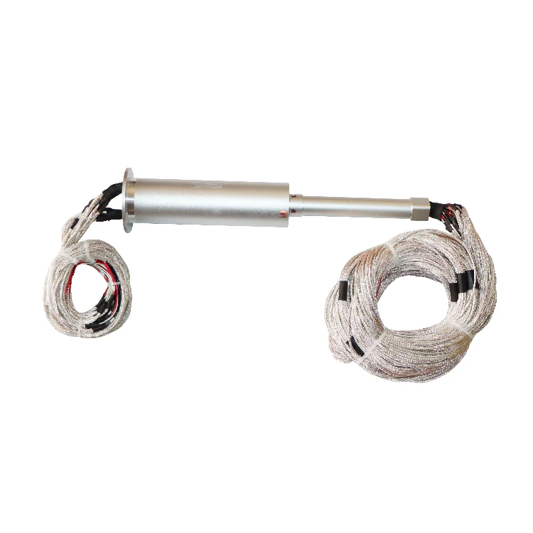 DHS050-62 diameter 50mm flange slip ring stator flange slip ring precision conductive slip ring, view 3