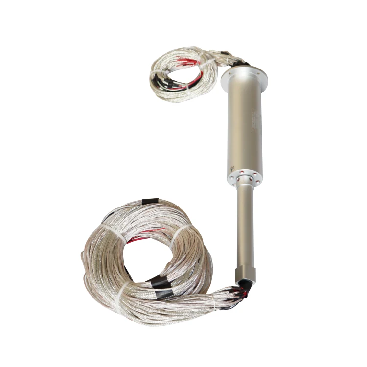 DHS050-62 diameter 50mm flange slip ring stator flange slip ring precision conductive slip ring, view 4