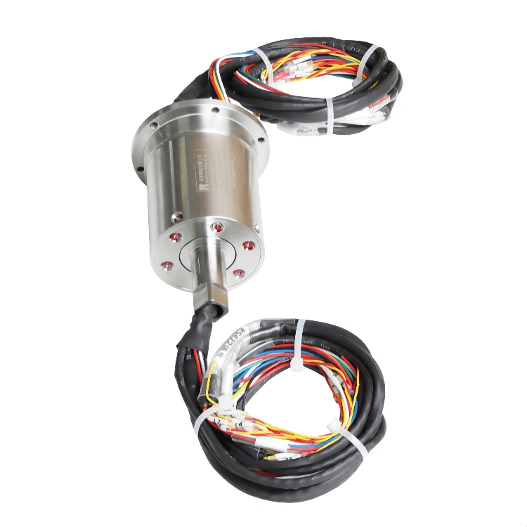 DHS052-24-1 customized industrial bus slip ring transmission RS422 signal — customized slip rings manufactured by INGIANT
