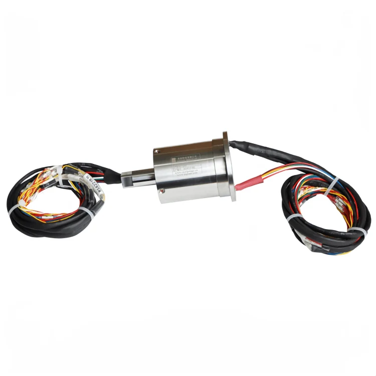 DHS052-24-1 customized industrial bus slip ring transmission RS422 signal, view 3