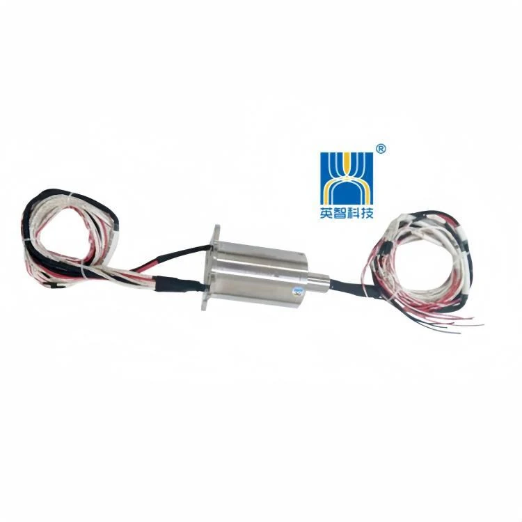 DHS052-26 Customized Industrial 100M Ethernet slip rings for automation equipment, view 2