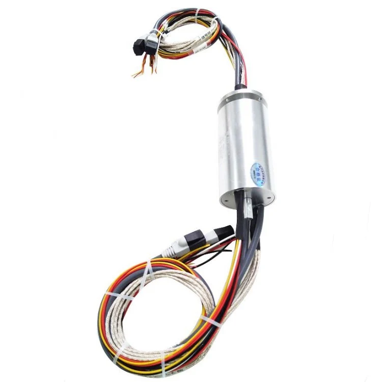 DHS054-24 Capsulated slip rings diameter 54mm 24channels for engineering machinery — capsulated slip rings manufactured by INGIANT