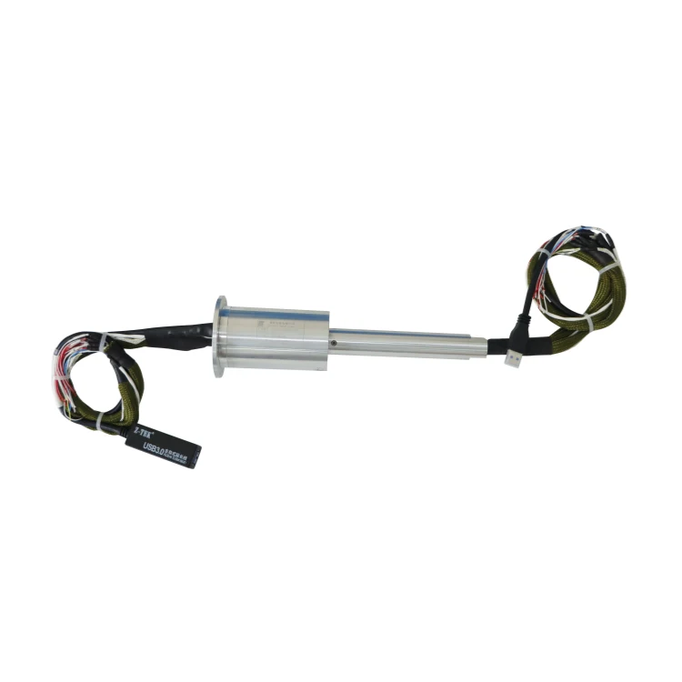 DHS055-25-3A Customized USB slip ring transmit USB3.0 signals and 3A electrical power, view 3