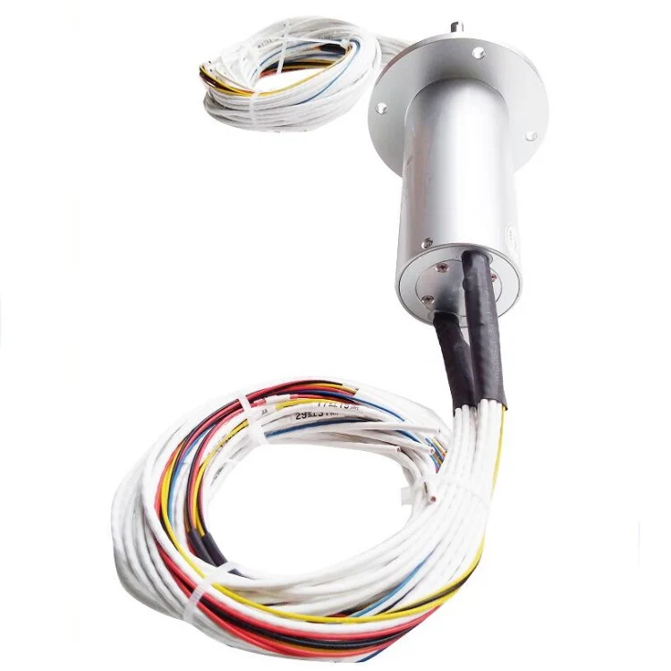 DHS057-44 encapsulated slip rings diameter 57mm 44channels — capsulated slip rings manufactured by INGIANT