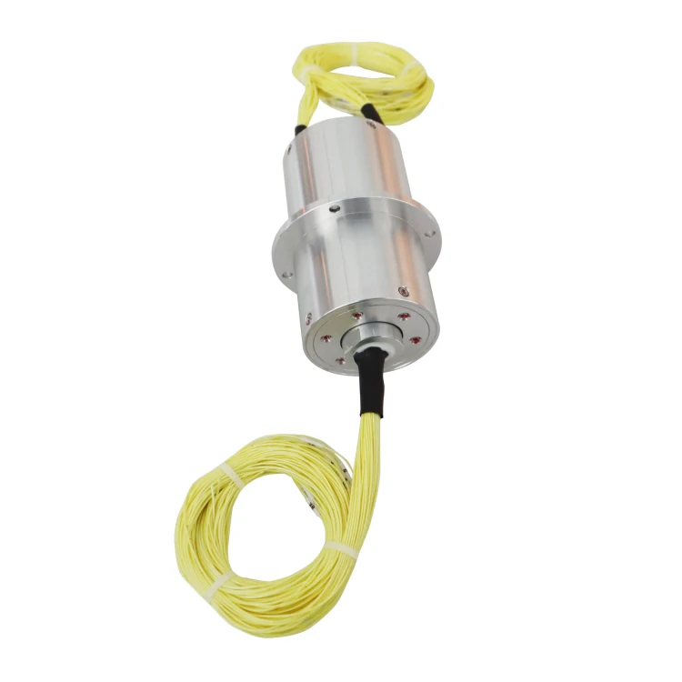 DHS057-54 automation slip rings with outer diameter 57mm transmission of power and data, view 2