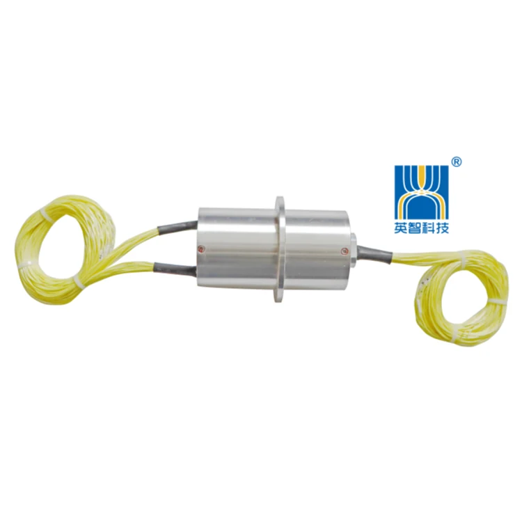 DHS057-54 automation slip rings with outer diameter 57mm transmission of power and data — capsulated slip rings manufactured by INGIANT