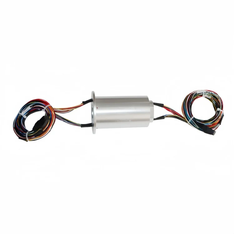DHS064-29 Ethernet Slip Rings – High-End Rotating Conductive Ethernet Slip Rings Solution, view 2