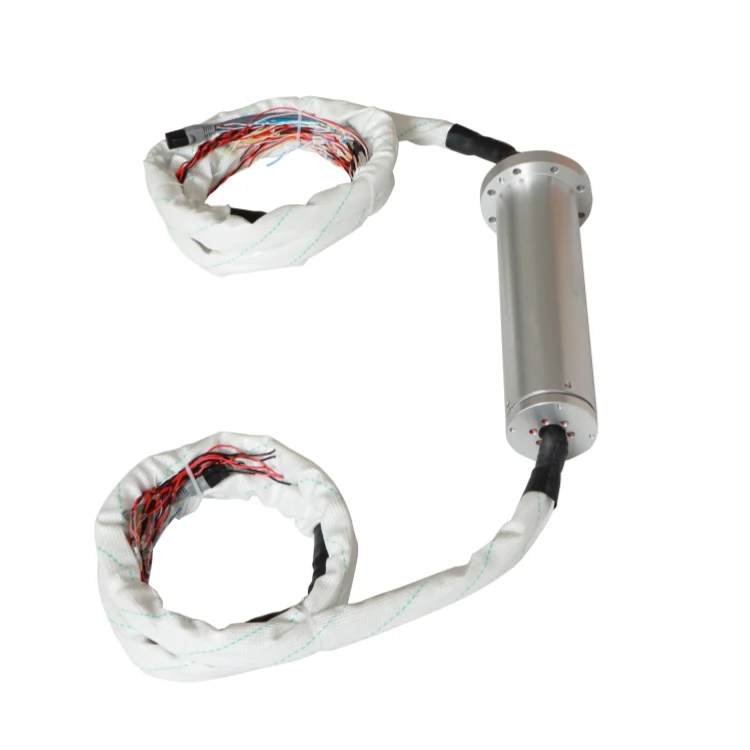 DHS070-52 capsulated solid shaft slip rings diameter 70mm 52channels — capsulated slip rings manufactured by INGIANT