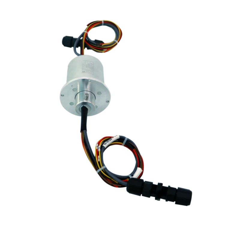 DHS078-17 78mm Ethernet slip ring customization and transmit 100/1000M Ethernet signals, view 3