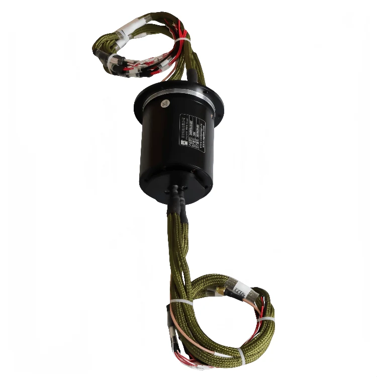 DHS078-24-002 78mm servo slip ring encoder slip ring 24 channels can be customized, view 2