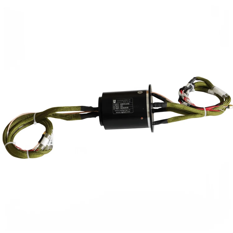 DHS078-24-002 78mm servo slip ring encoder slip ring 24 channels can be customized, view 3