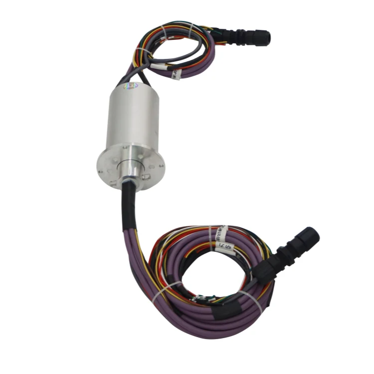 Ingiant DHS078 series Industrial bus slip ring DP communication signal + power — customized slip rings manufactured by INGIANT