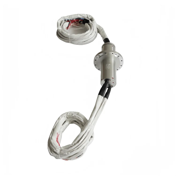DHS080-82 Automation slip rings 82 channels be used for industrial power and signal transmission, view 2