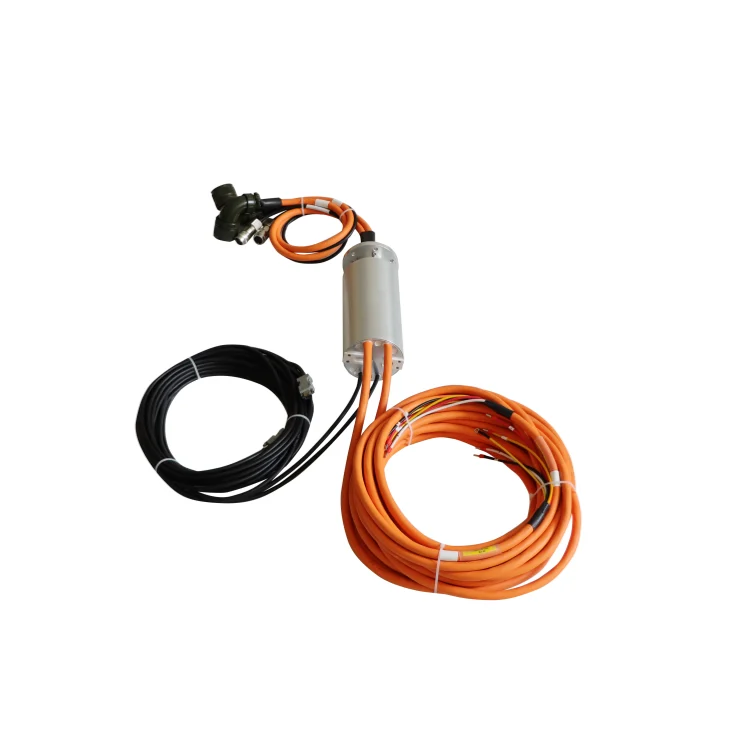 DHS085-37 Servo motor slip ring diameter 85mm 37channels for test equipment, view 3