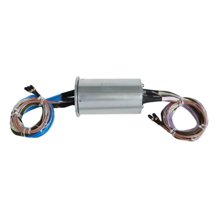 DHS088-51-3S RF slip ring diameter 88mm 3channels RF signals used for radar antenna, view 2