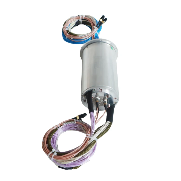 DHS088-51-3S RF slip ring diameter 88mm 3channels RF signals used for radar antenna, view 3