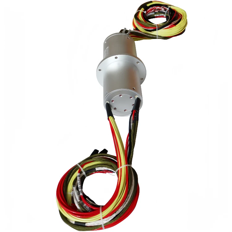 DHS090-37 Non-standard custom automation slip ring diameter 90mm 37 channels electricity/signal, view 2