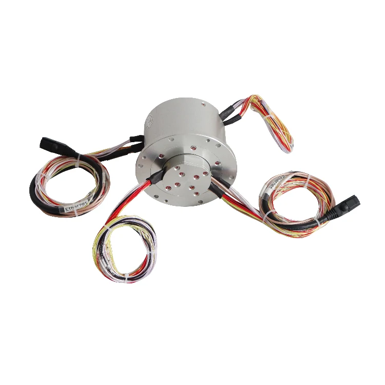 DHS095-57 HD-SDI slip rings diameter 95mm 57 channels for perfect broadcasting, view 2