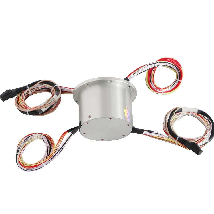 DHS095-57 HD-SDI slip rings diameter 95mm 57 channels for perfect broadcasting, view 3