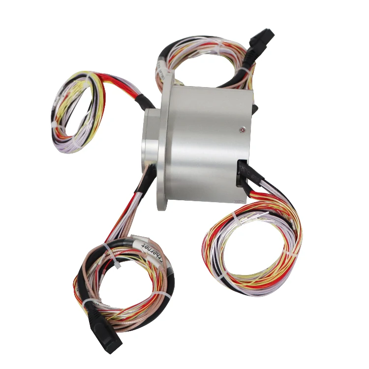DHS095-57 HD-SDI slip rings diameter 95mm 57 channels for perfect broadcasting — hd-sdi slip rings manufactured by INGIANT