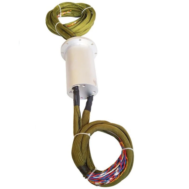 DHS095-58 capsulated slip ring solid without holes, outer diameter 95mm, number of lines 58 — capsulated slip rings manufactured by INGIANT