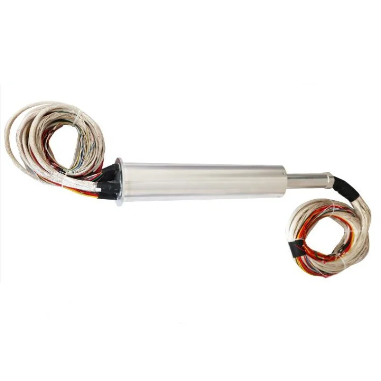 DHS100-125 Automation slip rings use advanced fibre brush have 125channels, view 3