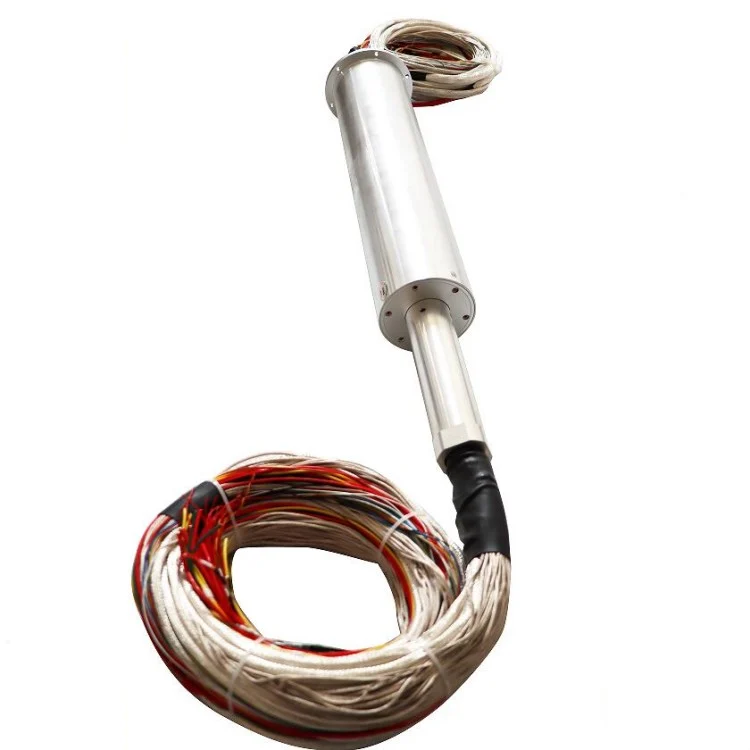 DHS100-125 Automation slip rings use advanced fibre brush have 125channels — capsulated slip rings manufactured by INGIANT