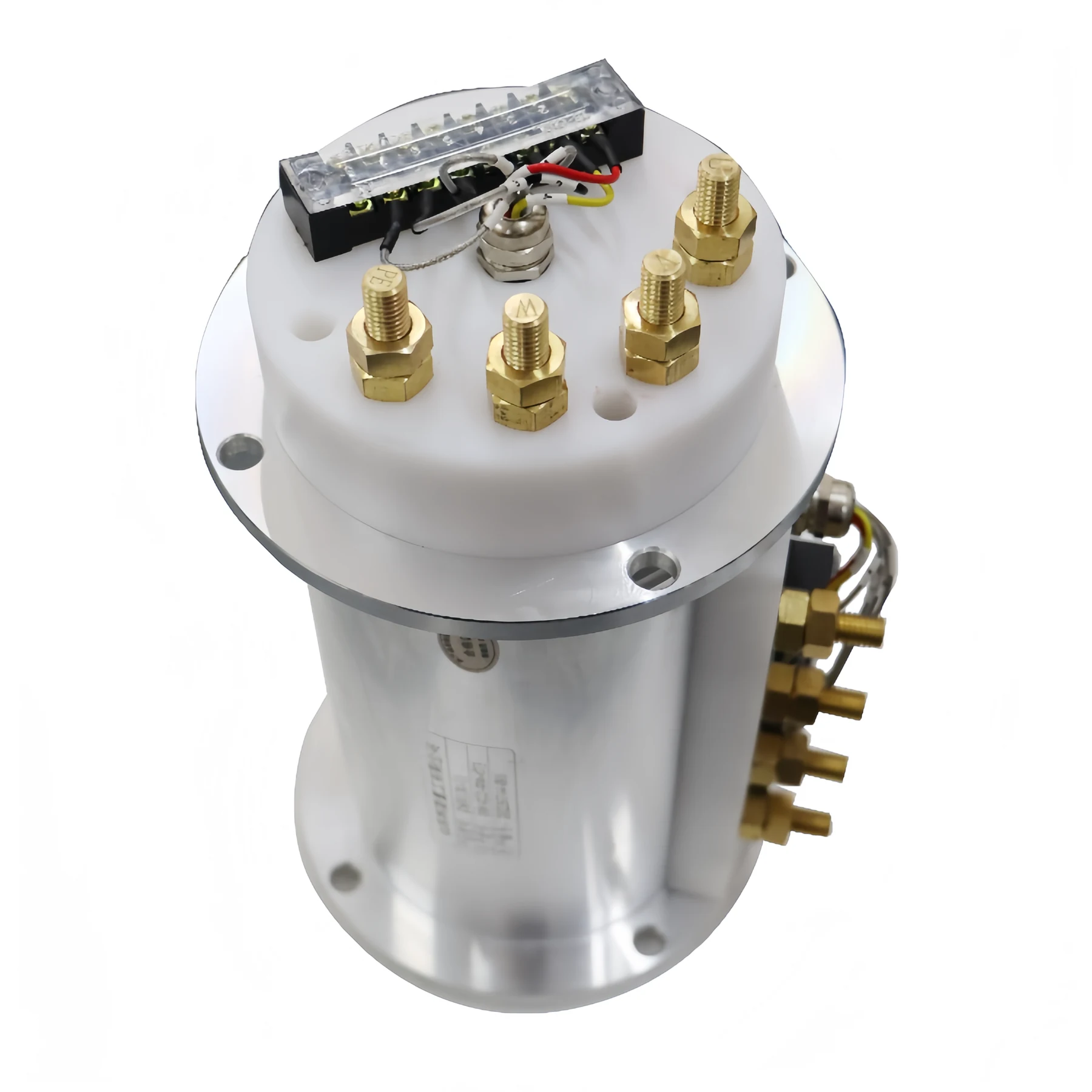 DHS130-11 Customized conductive slip ring diameter 130mm 11 channels specially designed for electric drive excavators, view 2